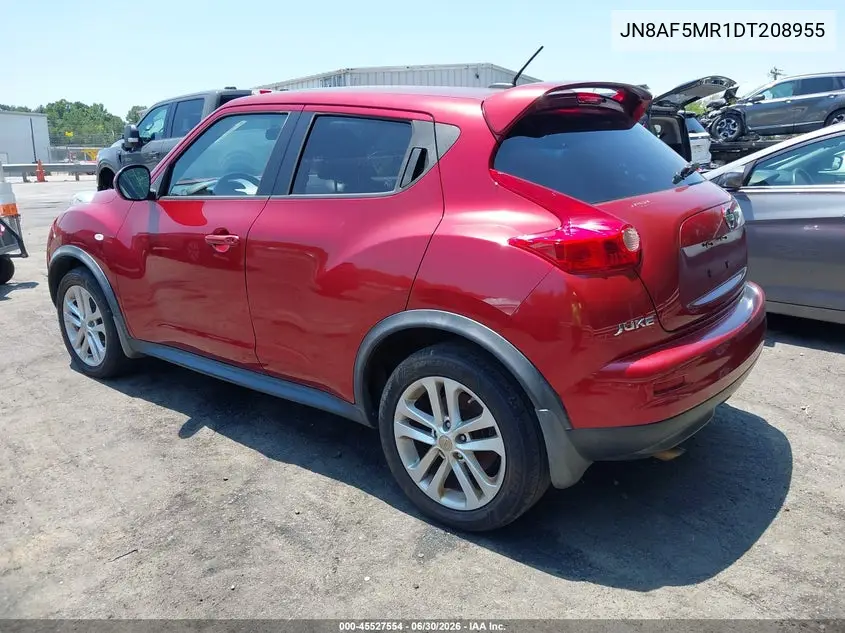 2013 Nissan Juke Sv VIN: JN8AF5MR1DT208955 Lot: 45527554
