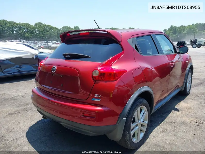 2013 Nissan Juke Sv VIN: JN8AF5MR1DT208955 Lot: 45527554