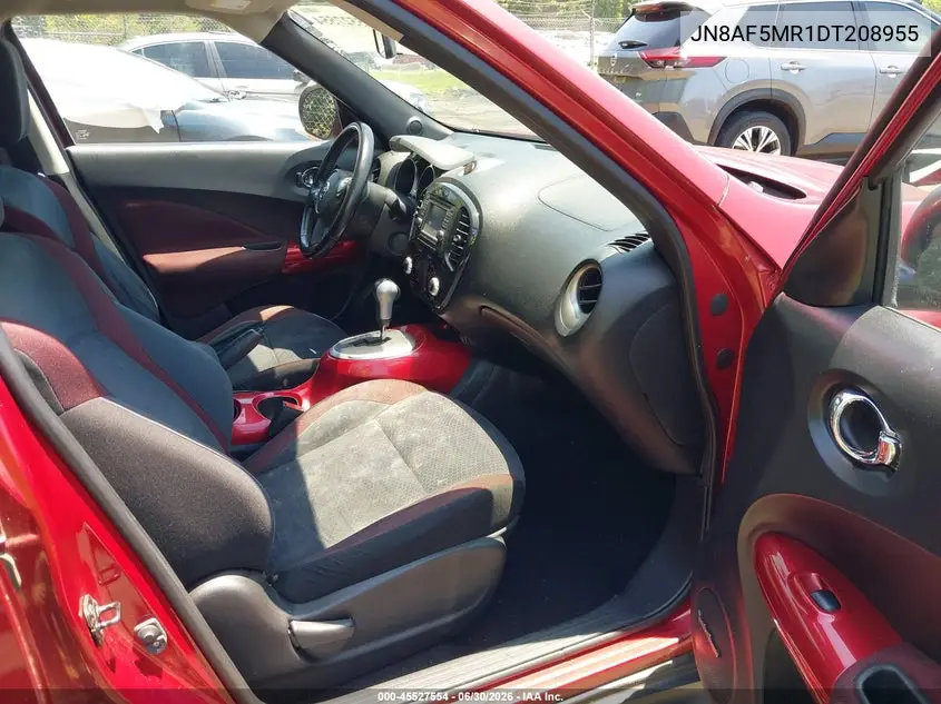 2013 Nissan Juke Sv VIN: JN8AF5MR1DT208955 Lot: 45527554