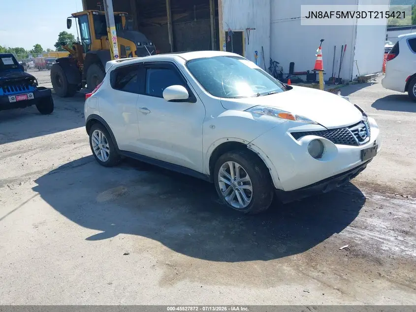 2013 Nissan Juke Sv VIN: JN8AF5MV3DT215421 Lot: 45527872