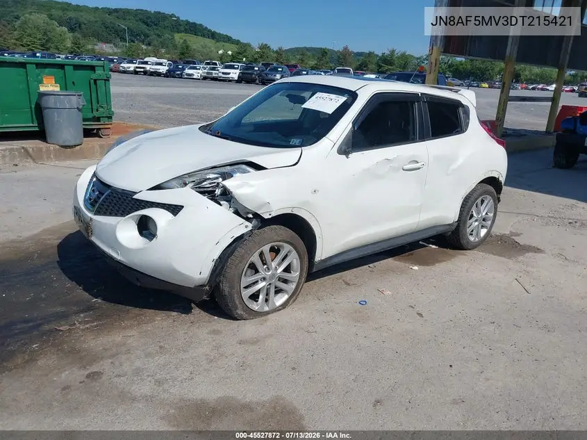 2013 Nissan Juke Sv VIN: JN8AF5MV3DT215421 Lot: 45527872