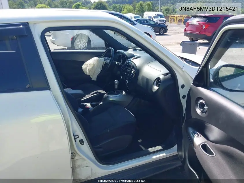 2013 Nissan Juke Sv VIN: JN8AF5MV3DT215421 Lot: 45527872