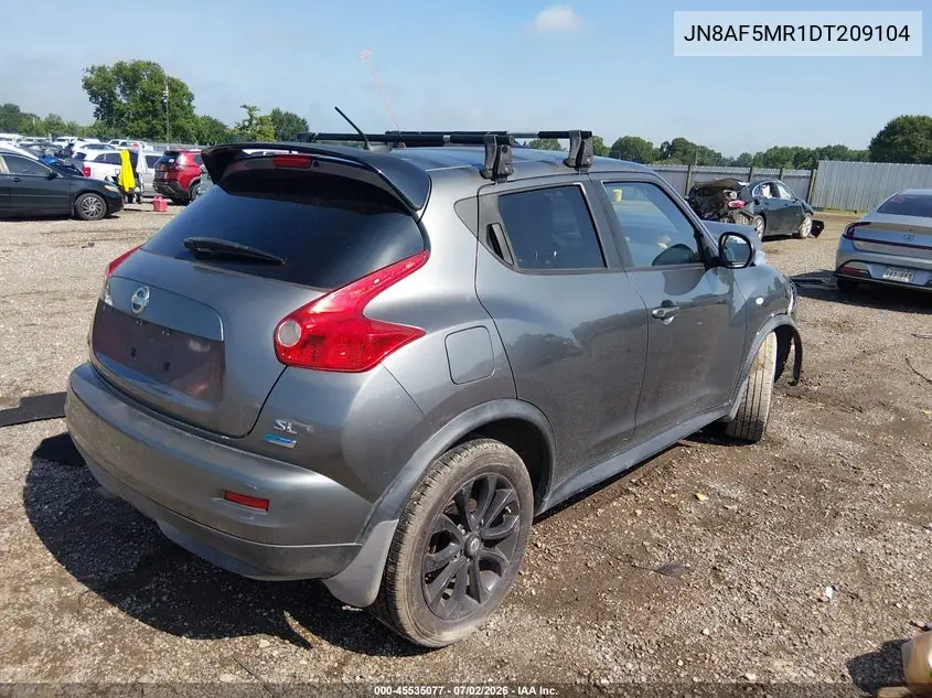 2013 Nissan Juke Sl VIN: JN8AF5MR1DT209104 Lot: 45535077