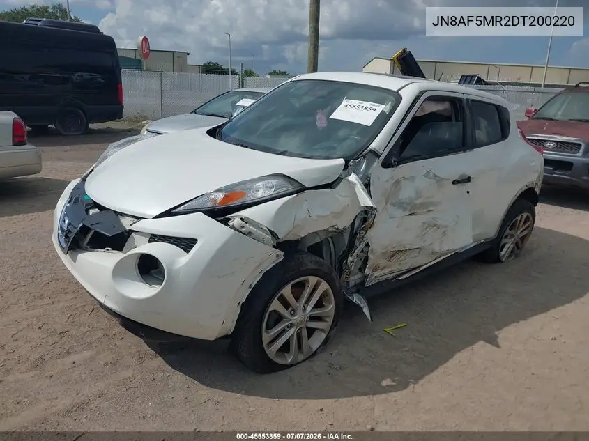 2013 Nissan Juke Sl VIN: JN8AF5MR2DT200220 Lot: 45553859