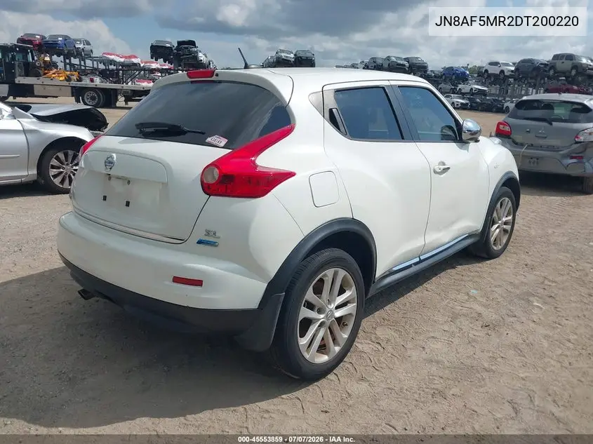 2013 Nissan Juke Sl VIN: JN8AF5MR2DT200220 Lot: 45553859