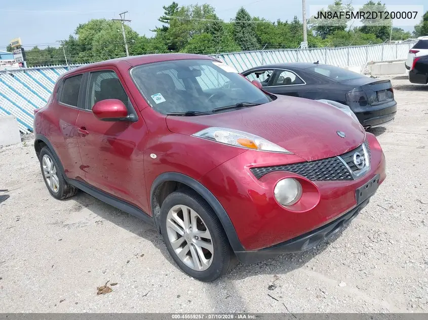 2013 Nissan Juke Sl VIN: JN8AF5MR2DT200007 Lot: 45559257