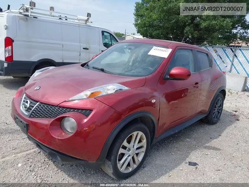 2013 Nissan Juke Sl VIN: JN8AF5MR2DT200007 Lot: 45559257