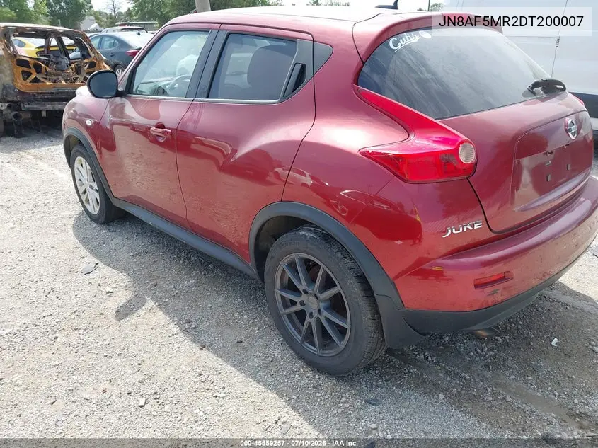 2013 Nissan Juke Sl VIN: JN8AF5MR2DT200007 Lot: 45559257