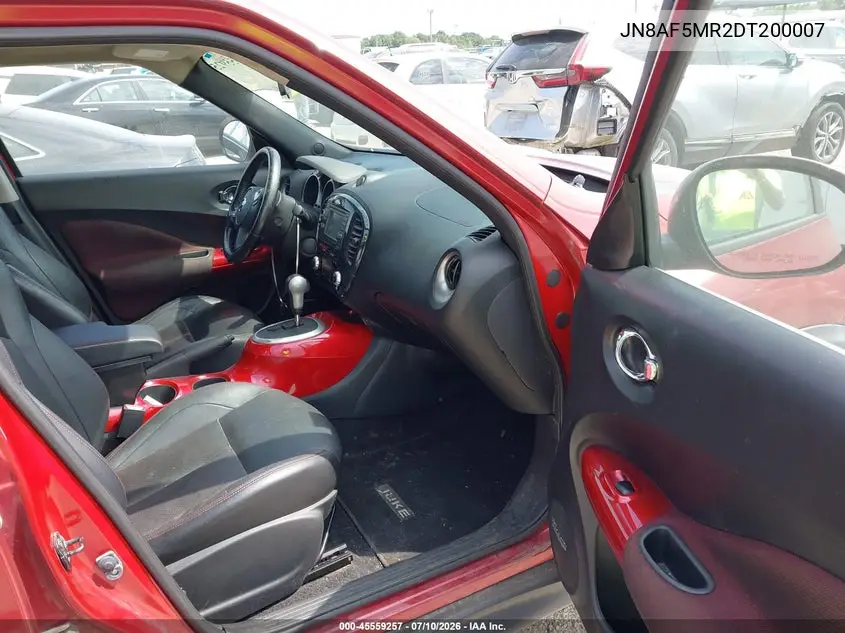 2013 Nissan Juke Sl VIN: JN8AF5MR2DT200007 Lot: 45559257