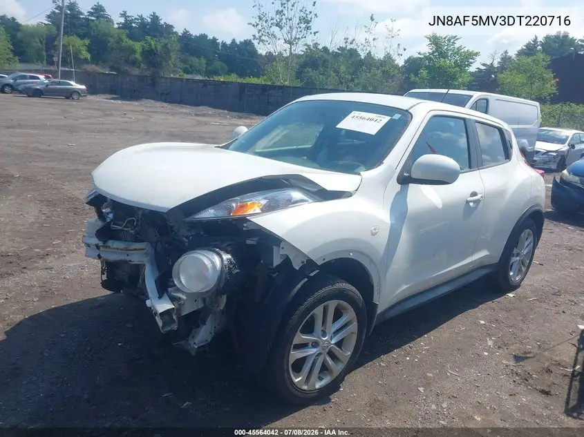 2013 Nissan Juke Sv VIN: JN8AF5MV3DT220716 Lot: 45564042