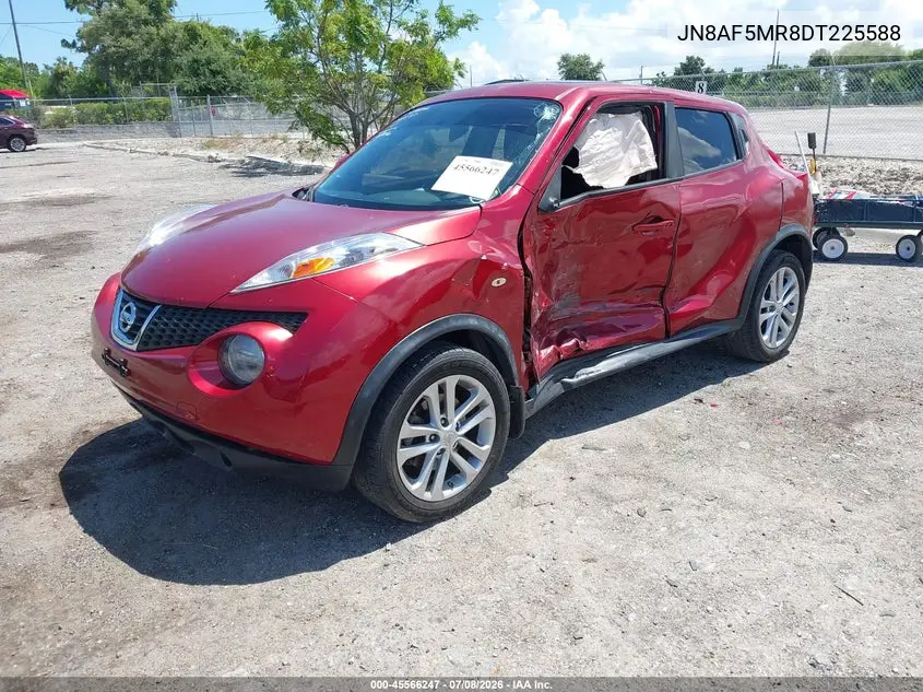 2013 Nissan Juke Sv VIN: JN8AF5MR8DT225588 Lot: 45566247