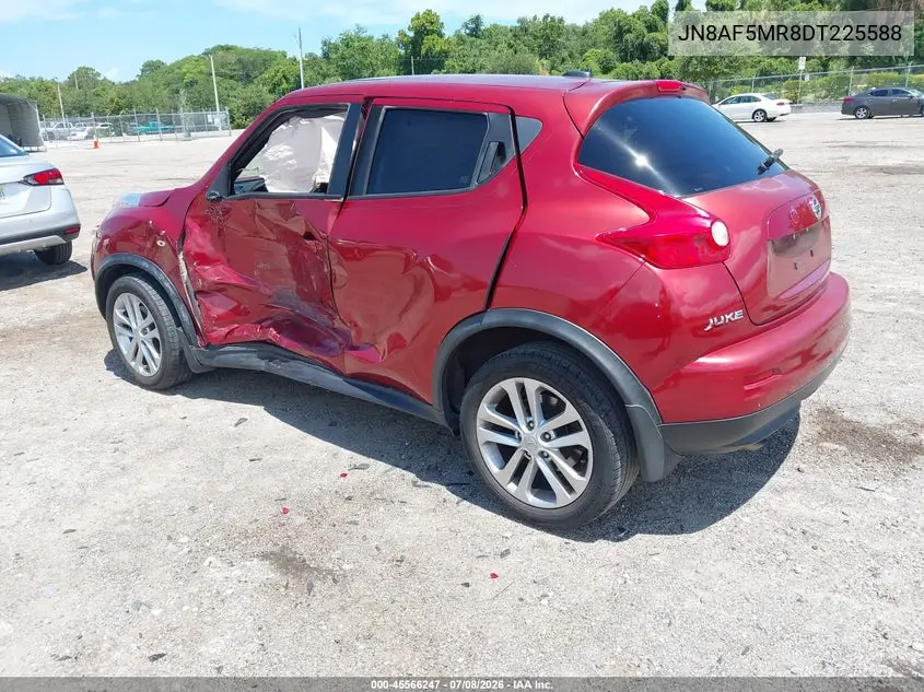 2013 Nissan Juke Sv VIN: JN8AF5MR8DT225588 Lot: 45566247
