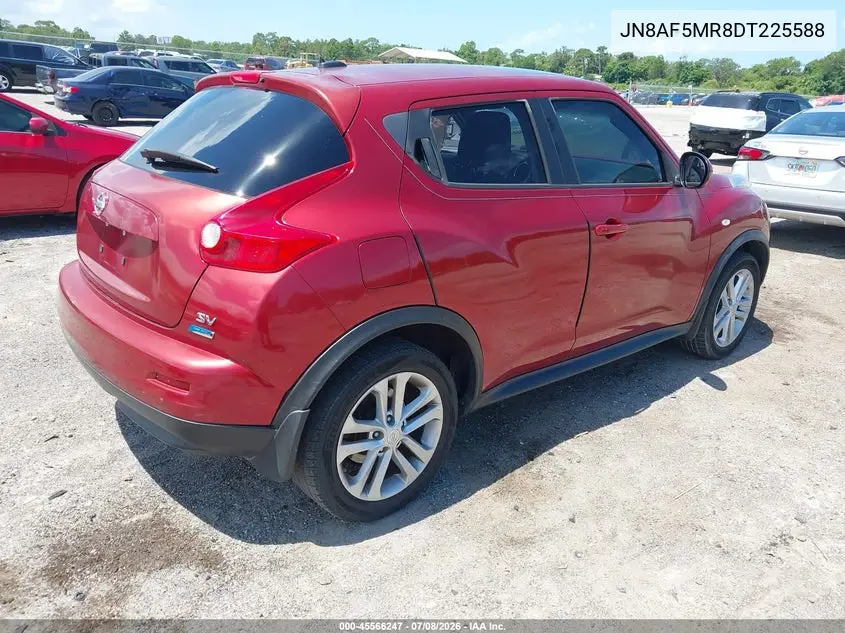 2013 Nissan Juke Sv VIN: JN8AF5MR8DT225588 Lot: 45566247
