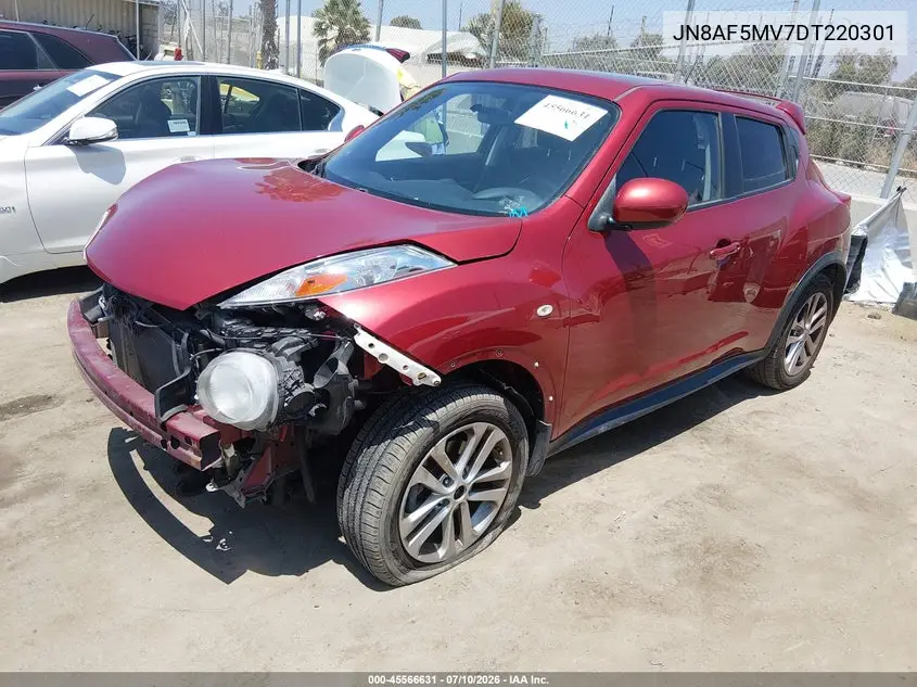 2013 Nissan Juke Sv VIN: JN8AF5MV7DT220301 Lot: 45566631