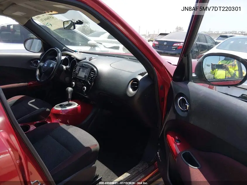 2013 Nissan Juke Sv VIN: JN8AF5MV7DT220301 Lot: 45566631