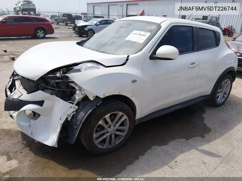 2013 Nissan Juke Sl VIN: JN8AF5MV5DT226744 Lot: 45570048