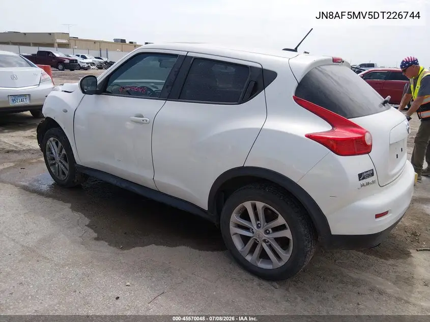 2013 Nissan Juke Sl VIN: JN8AF5MV5DT226744 Lot: 45570048