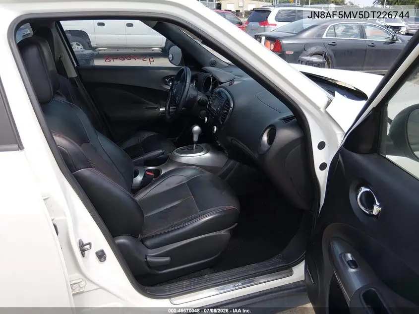 2013 Nissan Juke Sl VIN: JN8AF5MV5DT226744 Lot: 45570048