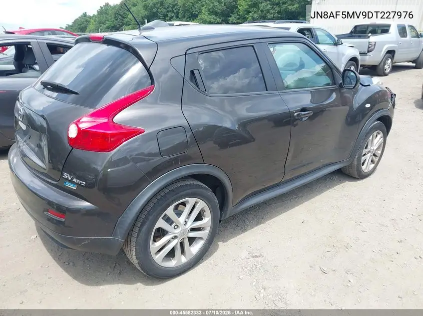 2013 Nissan Juke Sv VIN: JN8AF5MV9DT227976 Lot: 45582333