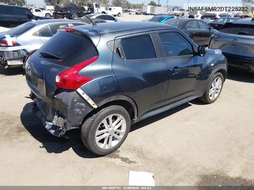 2013 Nissan Juke S VIN: JN8AF5MR2DT225232 Lot: 45597787