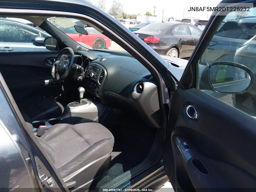 2013 Nissan Juke S VIN: JN8AF5MR2DT225232 Lot: 45597787