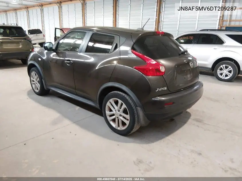 2013 Nissan Juke Sl VIN: JN8AF5MV6DT209287 Lot: 45607048