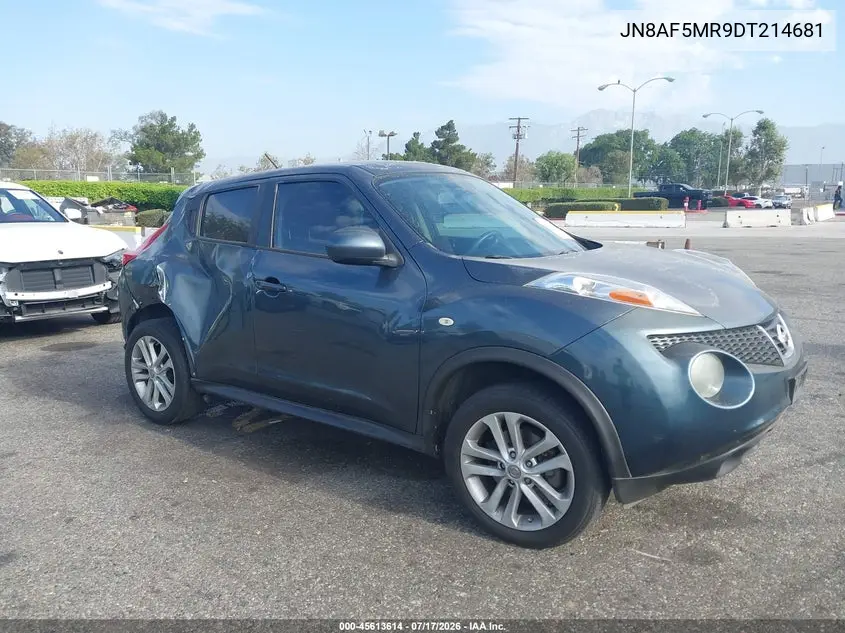 2013 Nissan Juke S VIN: JN8AF5MR9DT214681 Lot: 45613614