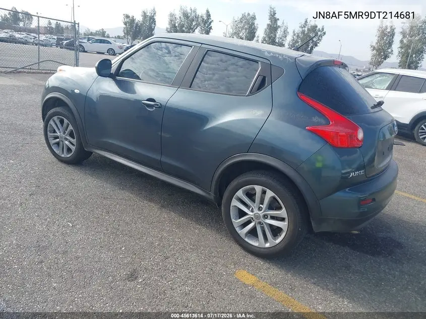 2013 Nissan Juke S VIN: JN8AF5MR9DT214681 Lot: 45613614