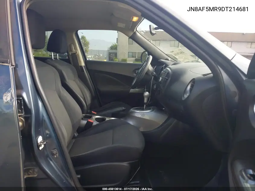 2013 Nissan Juke S VIN: JN8AF5MR9DT214681 Lot: 45613614