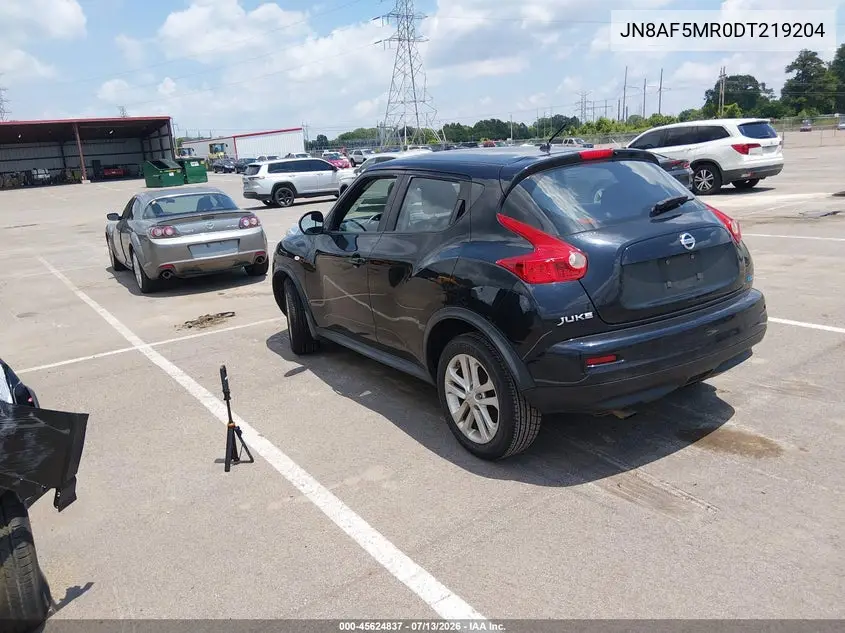 2013 Nissan Juke S VIN: JN8AF5MR0DT219204 Lot: 45624837