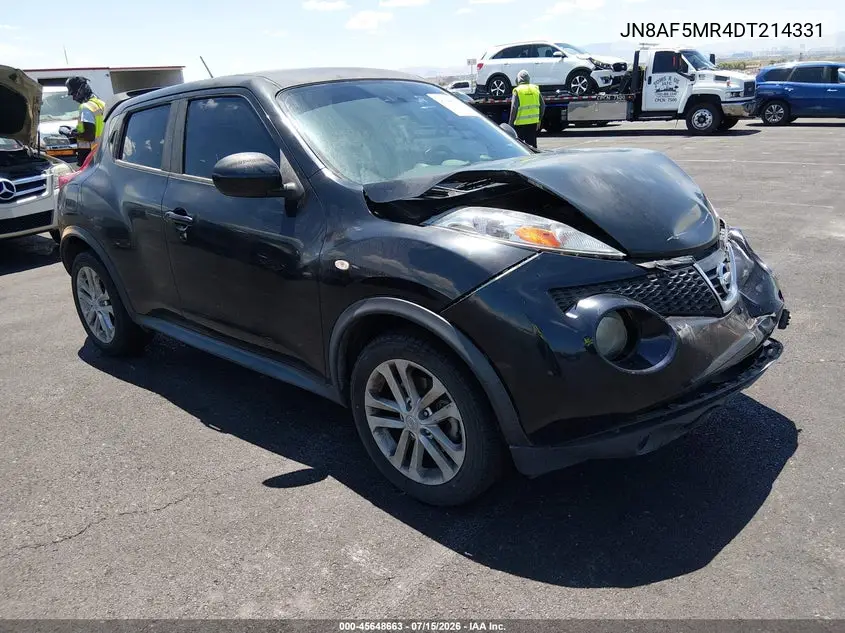 2013 Nissan Juke Sv VIN: JN8AF5MR4DT214331 Lot: 45648663