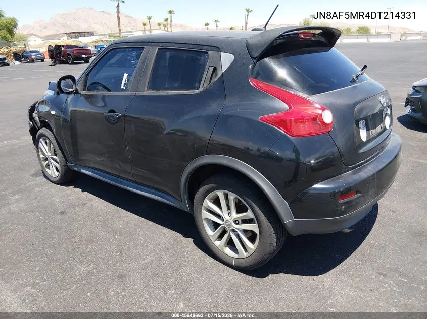 2013 Nissan Juke Sv VIN: JN8AF5MR4DT214331 Lot: 45648663