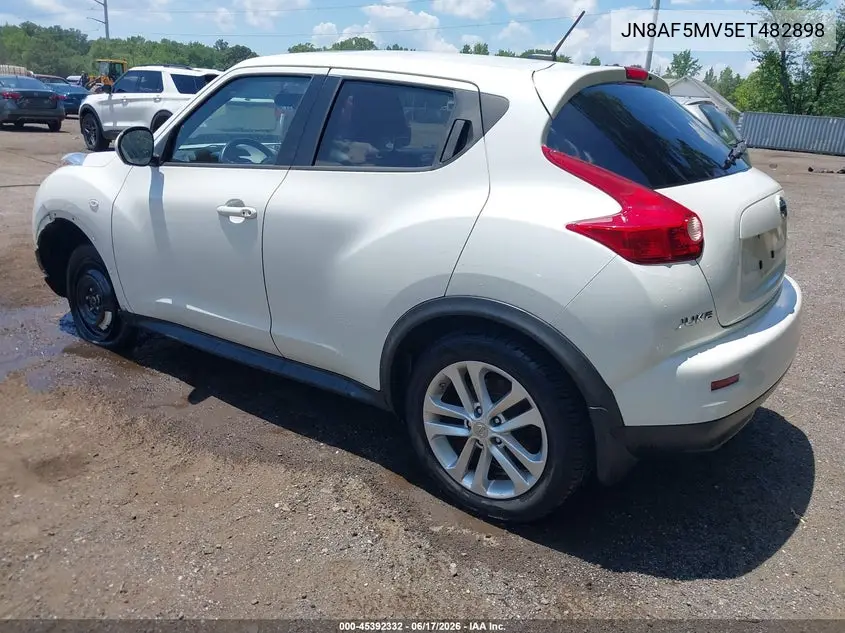 2014 Nissan Juke Sv VIN: JN8AF5MV5ET482898 Lot: 45392332