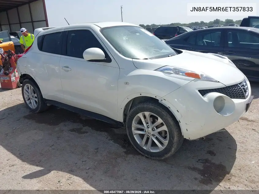 2014 Nissan Juke Sl VIN: JN8AF5MR6ET357833 Lot: 45477067