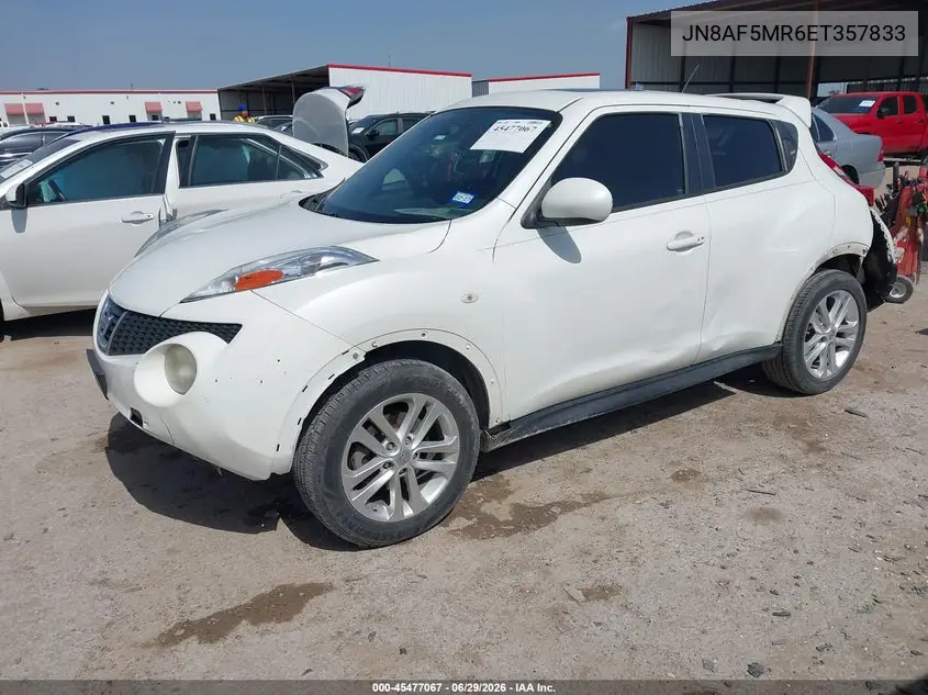 2014 Nissan Juke Sl VIN: JN8AF5MR6ET357833 Lot: 45477067