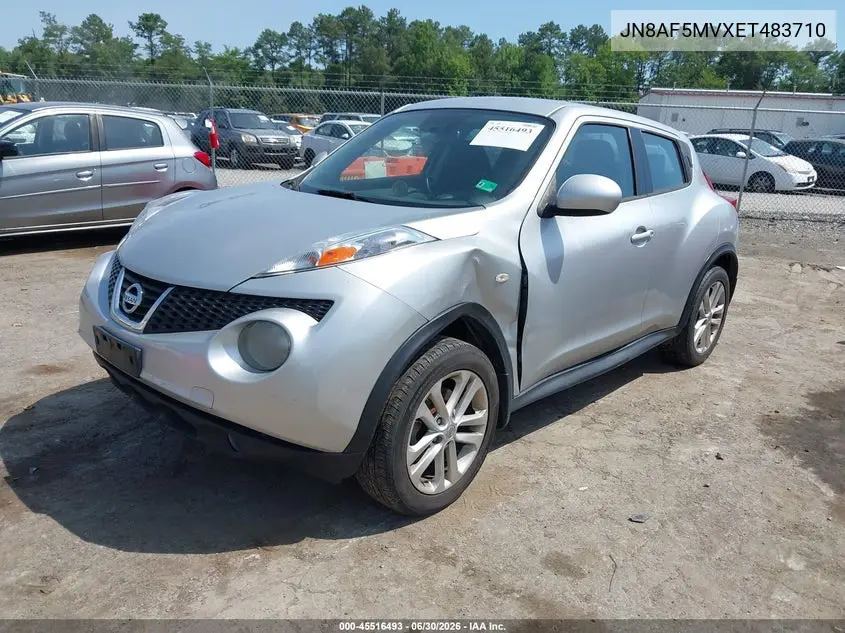 2014 Nissan Juke S VIN: JN8AF5MVXET483710 Lot: 45516493