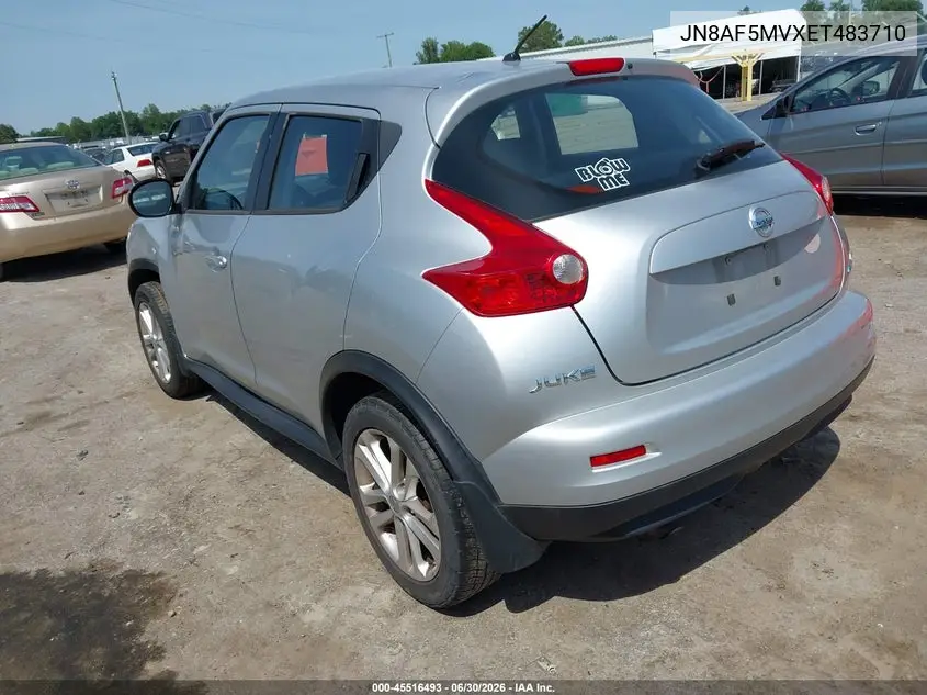 2014 Nissan Juke S VIN: JN8AF5MVXET483710 Lot: 45516493