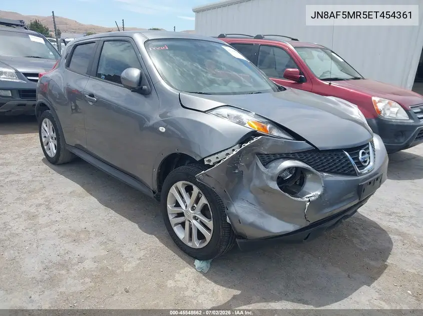 2014 Nissan Juke Nismo/S/Sl/Sv VIN: JN8AF5MR5ET454361 Lot: 45548662