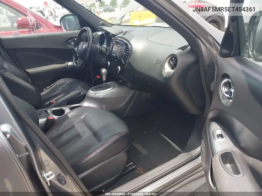 2014 Nissan Juke Nismo/S/Sl/Sv VIN: JN8AF5MR5ET454361 Lot: 45548662