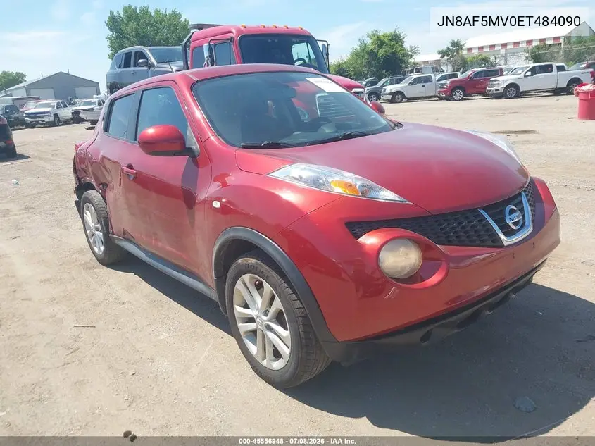 2014 Nissan Juke Sv VIN: JN8AF5MV0ET484090 Lot: 45556948