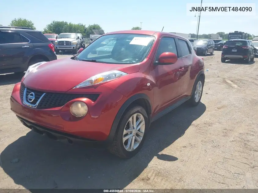 2014 Nissan Juke Sv VIN: JN8AF5MV0ET484090 Lot: 45556948