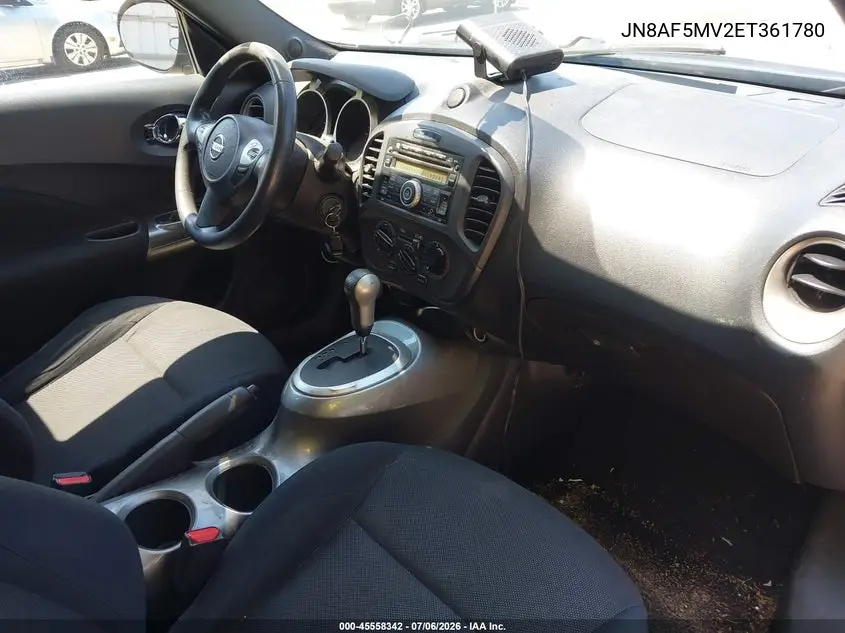2014 Nissan Juke S VIN: JN8AF5MV2ET361780 Lot: 45558342