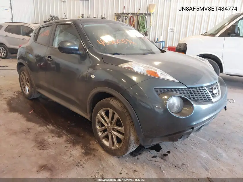 2014 Nissan Juke Sv VIN: JN8AF5MV8ET484774 Lot: 45560896