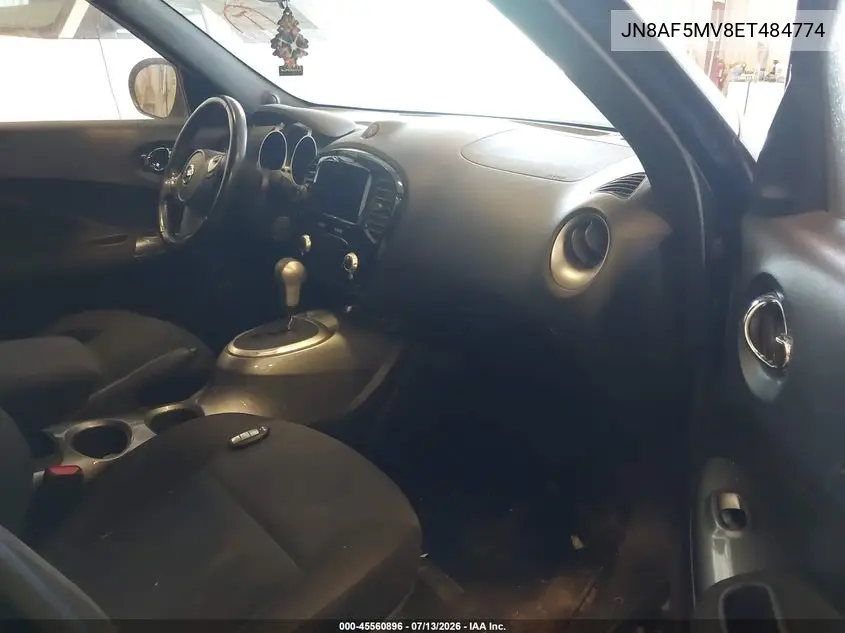 2014 Nissan Juke Sv VIN: JN8AF5MV8ET484774 Lot: 45560896