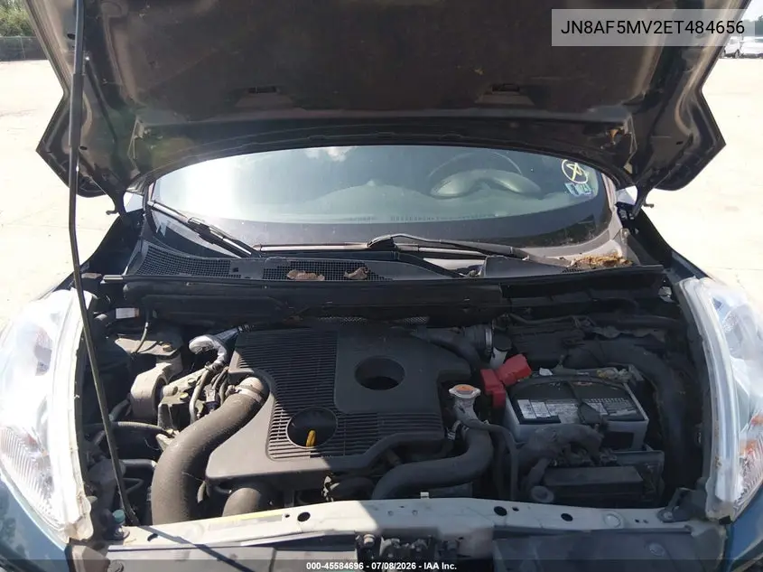 2014 Nissan Juke Sl VIN: JN8AF5MV2ET484656 Lot: 45584696