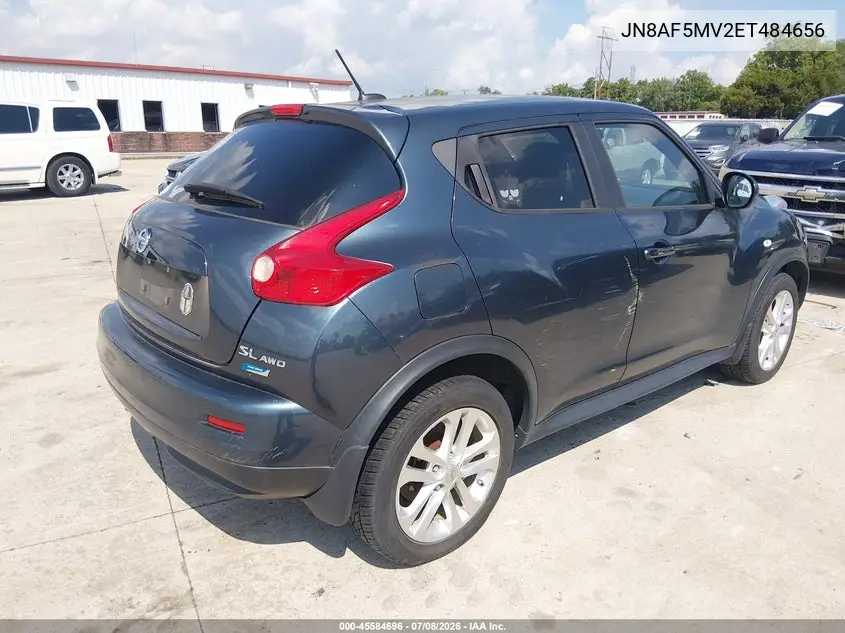 2014 Nissan Juke Sl VIN: JN8AF5MV2ET484656 Lot: 45584696