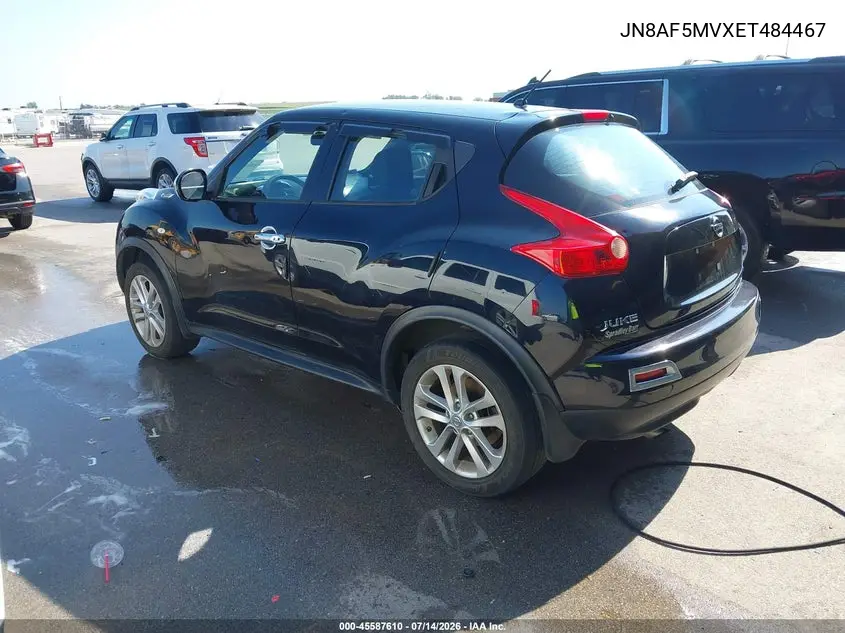 2014 Nissan Juke S VIN: JN8AF5MVXET484467 Lot: 45587610