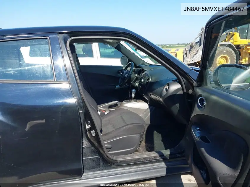 2014 Nissan Juke S VIN: JN8AF5MVXET484467 Lot: 45587610