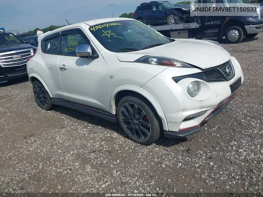 2014 Nissan Juke Nismo Rs VIN: JN8DF5MV8ET150533 Lot: 45604202