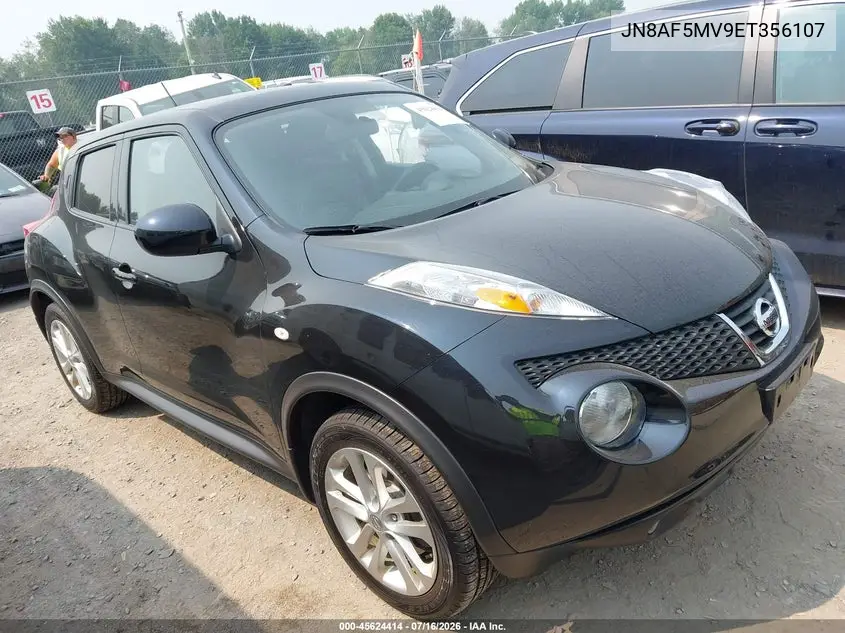 2014 Nissan Juke Sl VIN: JN8AF5MV9ET356107 Lot: 45624414